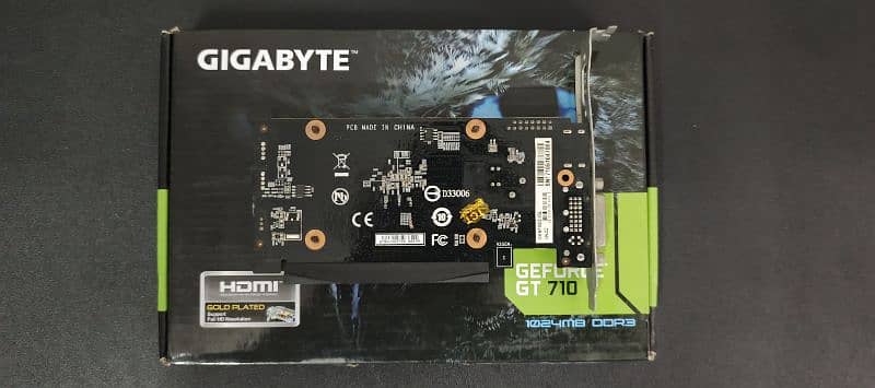 Nvidia Gigabyte GT 710 Graphics Card 1