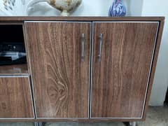 cabinet with TV console