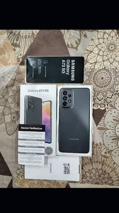 samsung a73 box pack condition