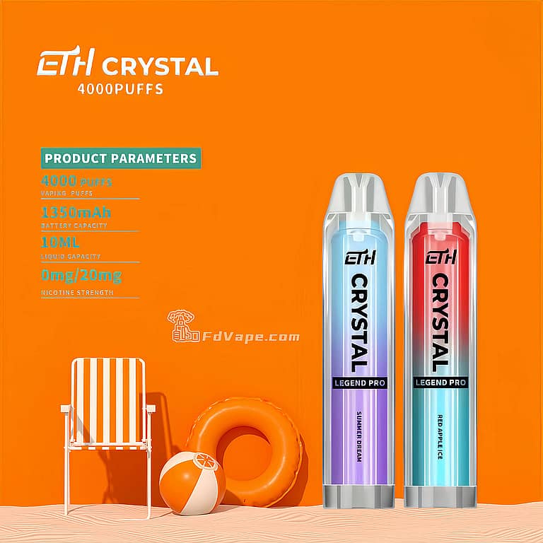 Disposable Vap OLIT CRYSTAL 6000 Puff Mixed Fruit Flavors Disposable 2