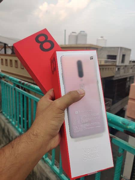 OnePlus 8 12gb 256 complete box 7