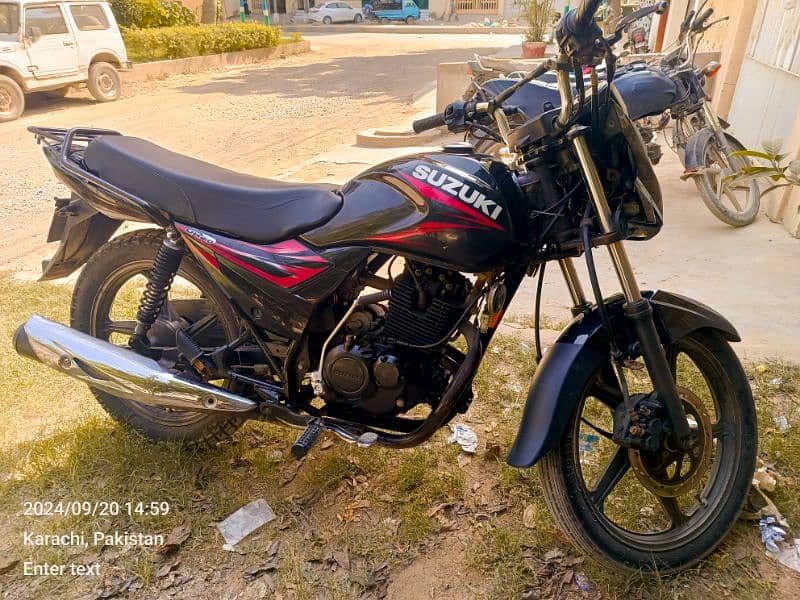 Suzuki GR 150 2020 Karachi no 19 end Reg 03122769962 1