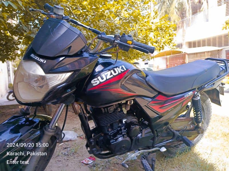 Suzuki GR 150 2020 Karachi no 19 end Reg 03122769962 5