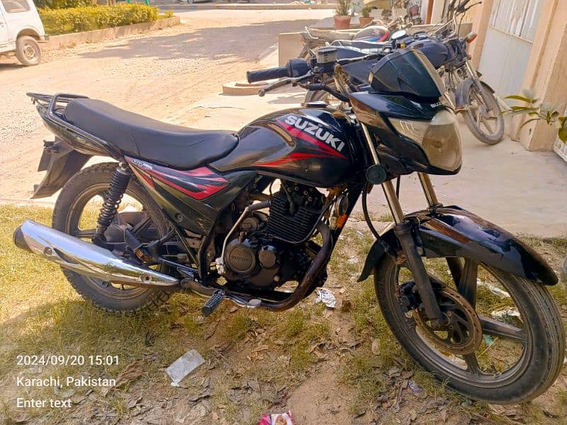 Suzuki GR 150 2020 Karachi no 19 end Reg 03122769962 6