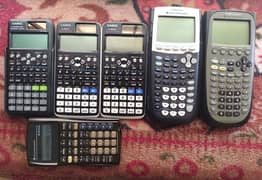 IMPORTED TEXAS INSTRUMENTS CASIO FINANCIAL GRAPHIC CALCULATORS