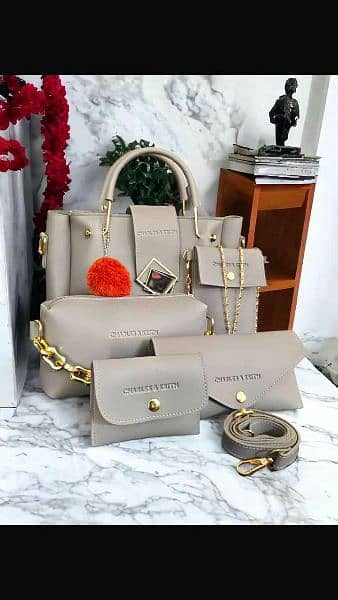 Charles & Keith 5 Pcs Bad | Handbags, Pouch, Crossbody 6