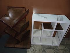 decor shelf & tree style book stand