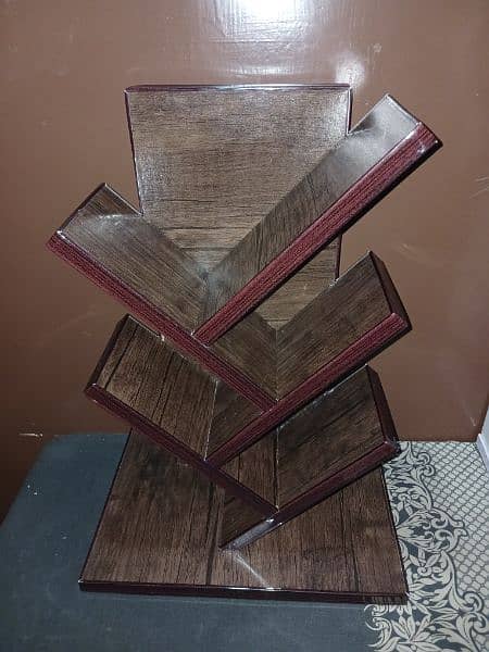 decor shelf & tree style book stand 2