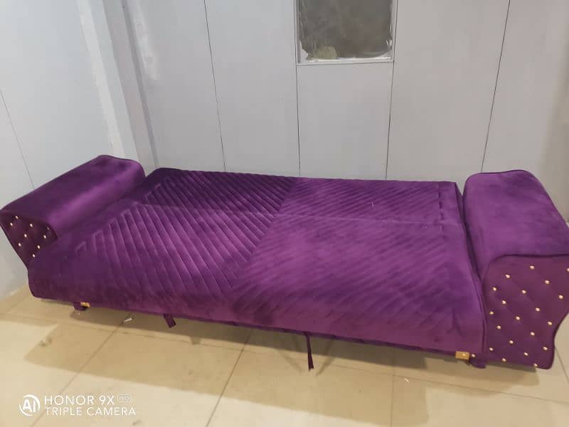 3 Seater sofa with sleeping bed 5