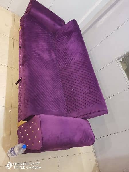 3 Seater sofa with sleeping bed 6