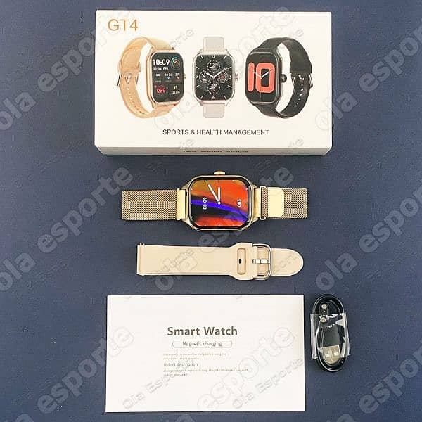 Dual Strap GT4 Smart Watch Men/Women 2024
Bluetooth Call DIY Watches 2