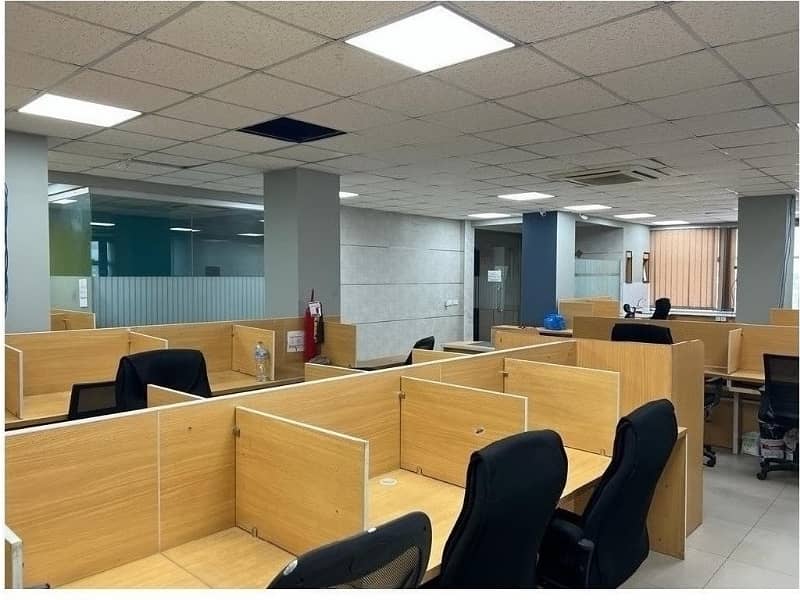 Area 2500 Sqft Fully Furnished Corporate Office Near MM Alam Road Gulberg Lahore Original Pics 4