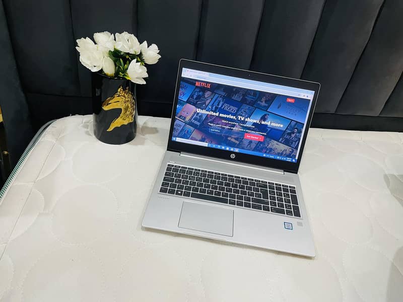 Hp ProBook 8th Gen Core i5 LED Size 15.6 Inchs Matel Body 256GB SSD: 0