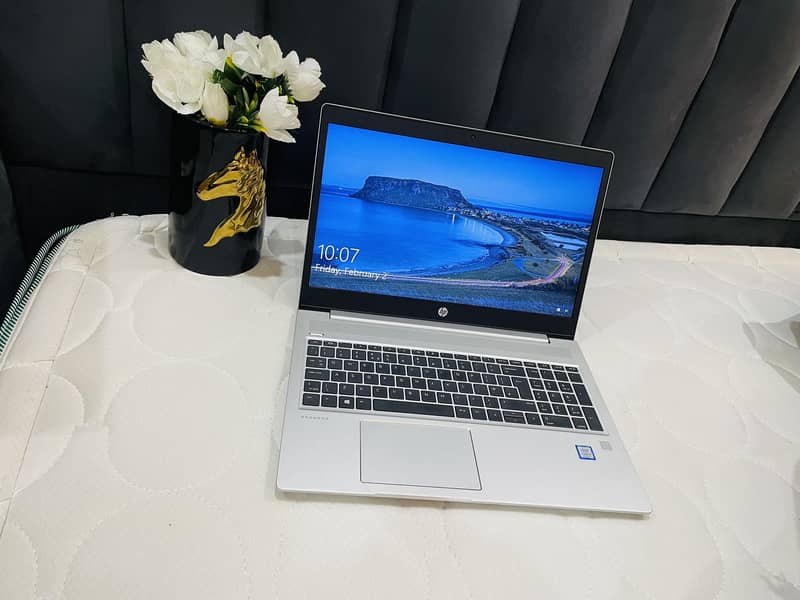 Hp ProBook 8th Gen Core i5 LED Size 15.6 Inchs Matel Body 256GB SSD: 5