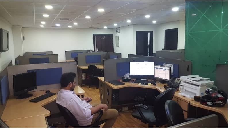 Fully Furnished Area 850 Square Feet Office Available For Rent Real Pictures in Main Boulevard Road Gulberg 3 Lahore 3