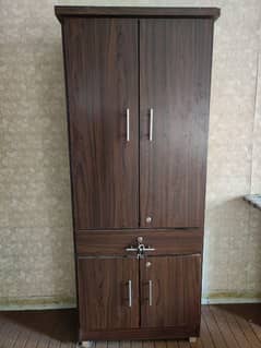 iron stand and cupboard