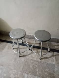 steel sitting stool table