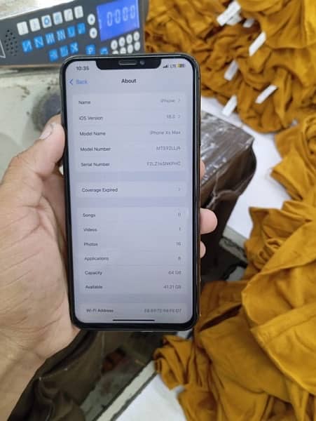 iPhone XS Max pta approved complete saman 1