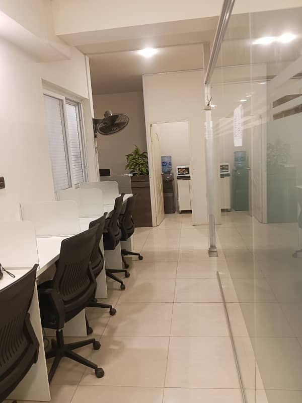 MAN SABA AVENUE VIP LAVISH FURNISHED OFFICE FOR RENT 24 &7 OFFICE WORK 19