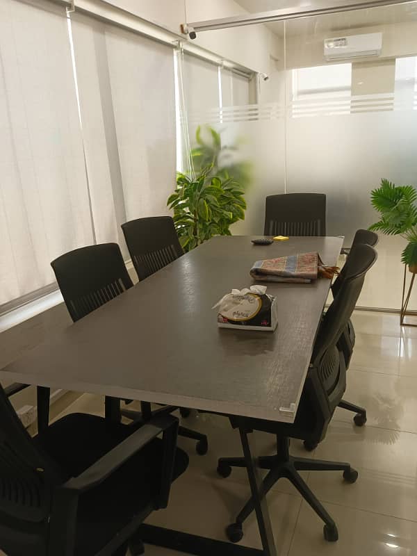 MAN SABA AVENUE VIP LAVISH FURNISHED OFFICE FOR RENT 24 &7 OFFICE WORK 20