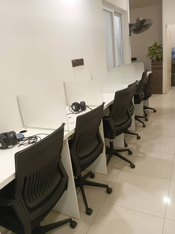 MAN SABA AVENUE VIP LAVISH FURNISHED OFFICE FOR RENT 24 &7 OFFICE WORK 23