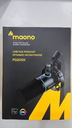 Maono pd200x USB/XLR Podcast Dynamic Microphone