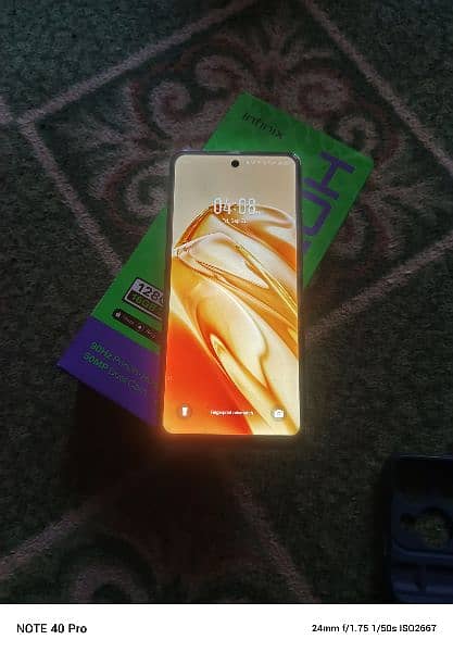 Infinix Hot 40i 16gb 128gb Complite Box 1