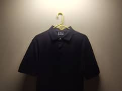 Charles Tyrwhitt - Men's casual navy cotton Polo shirt