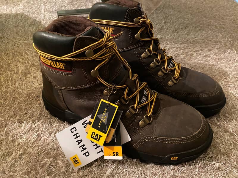 CATERPILLAR BOOTS STEEL TOE BRAND NEW 2