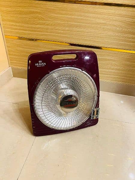 Electric heater (Halogen heater) 3