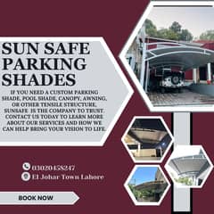 Pole parking shade | Canopy Sheds | Tensile Car Parking Sheds