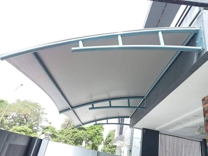 Wall mounted shed | Canopy Sheds | Tensile Car Parking | Pole Shed 2