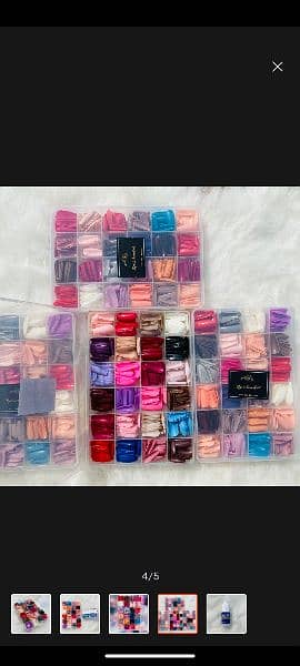 Artificial Nails Box 24 colors 576 Nails 0