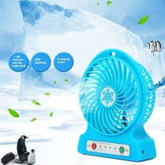 PORTABLE SMALL USB RECHARGEABLE BEST FAN AND HOME DELIVERY EVERYWHERE