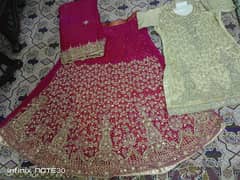 bridal lehnga urgent sale