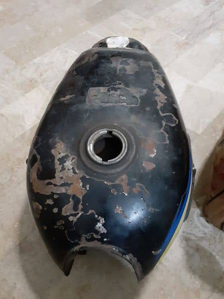 Original Union Star Fuel Tank Side Cover 1