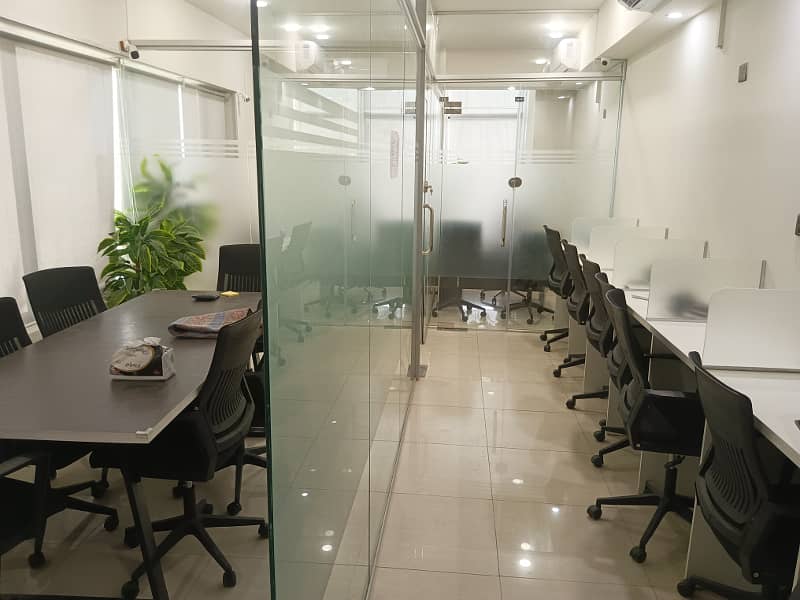 MAN SABA AVENUE VIP LAVISH FURNISHED OFFICE FOR RENT 24 &7 OFFICE WORK 3