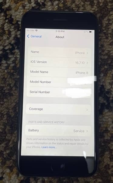 iPhone 8 64gb non PTA factory unlock 0