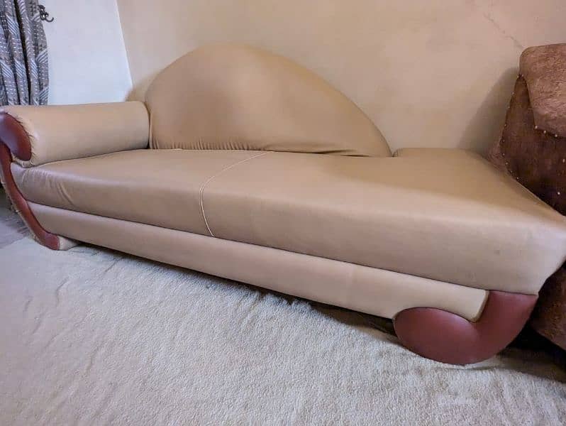 Sofa couch fully leather (4 seater) 2