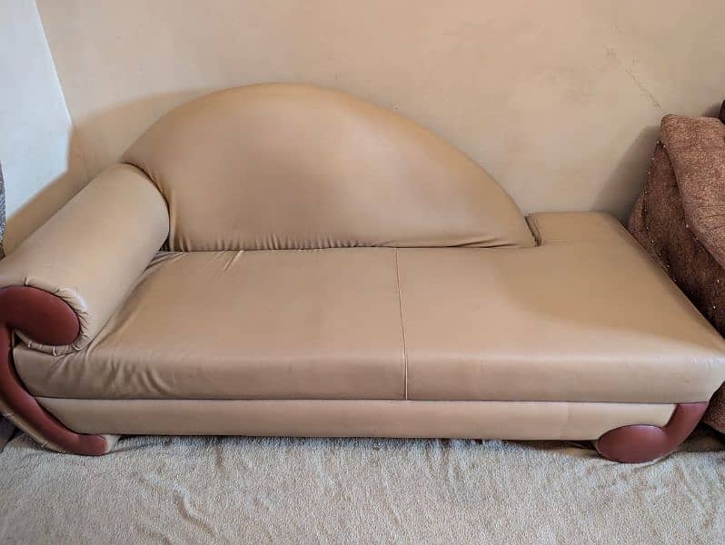 Sofa couch fully leather (4 seater) 4