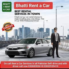 Rent A Car Self Drive & With Driver Service Dynamic Bhatti Rent