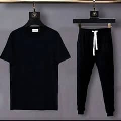 2 PCs Men's Micro plain tracksuit.