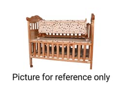 Baby cot and jhola - Excellent condition