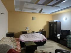 12 Marla upper portion with gas, 24 hour water, electricity separate, near main college road