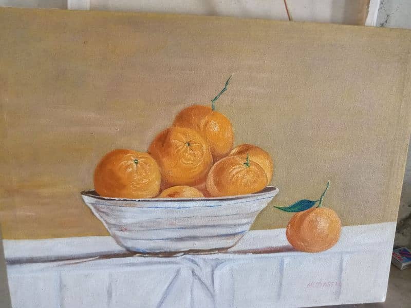 hand made still life painting 1