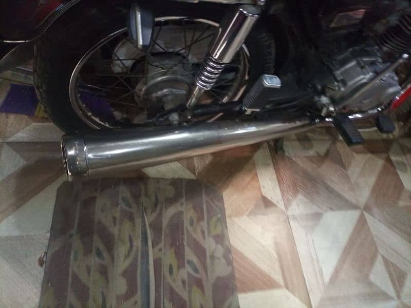 honda125 slincer chrome sound bht acha ha phly sound chk kro phr 3