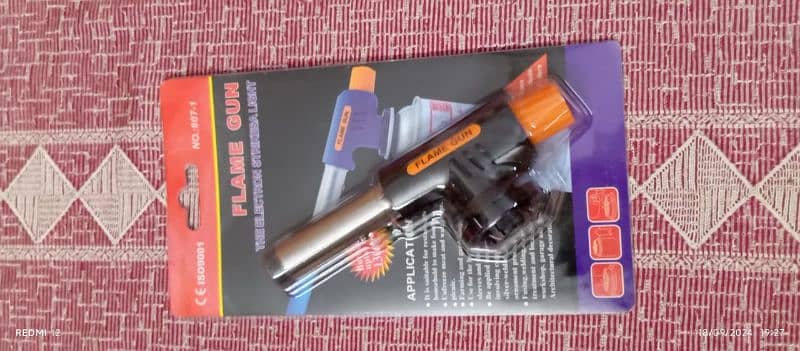 COOKING TORCH- JET TORCH FLAME GUN For(Melting, BBQ, & Other catering) 16