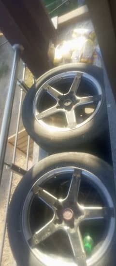 Star Rims 17 inches with tyres