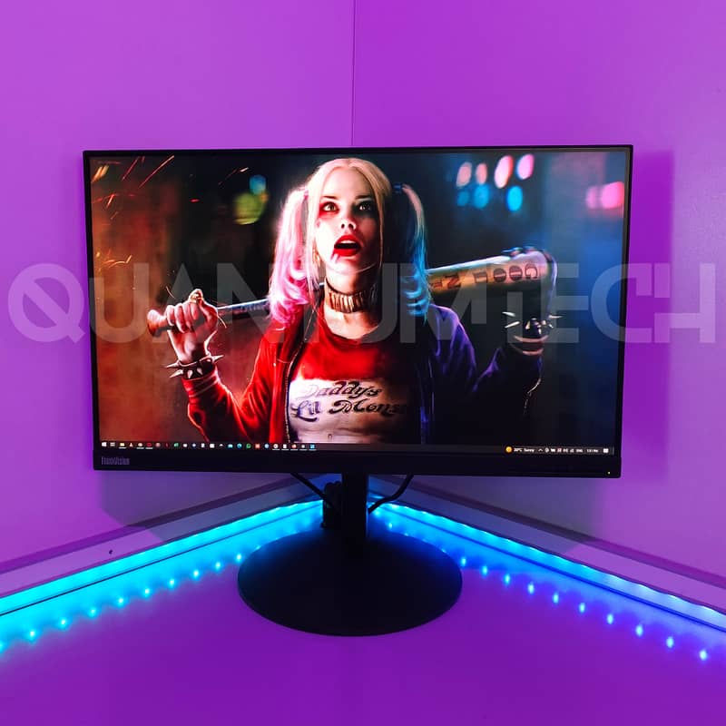 24inch IPS 2K 75hz QHD Lenovo P24q-20 Borderless LED Gaming Monitor 1