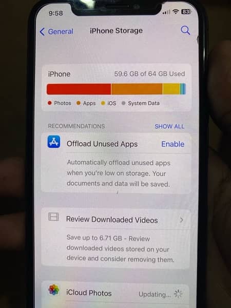 IPhone X 64 GB 9